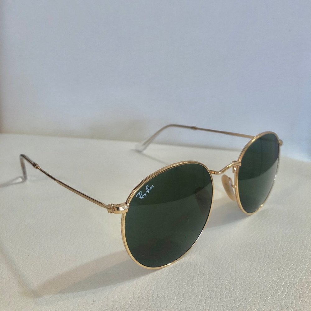 Round Unisex Ray-Ban Sunglasses - Never Worn!